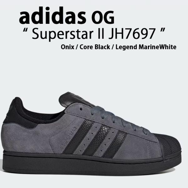 adidas アディダス スニーカー SUPERSTAR II JH7697 Onix / Core