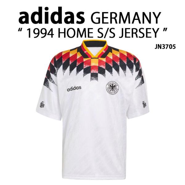 正規★M★1994★ドイツ代表★サッカーユニフォーム★ワールドカップ★アディダス adidas（アディダス） 半袖 ジャージ Tシャツ GERMANY 1994 HOME S/SR