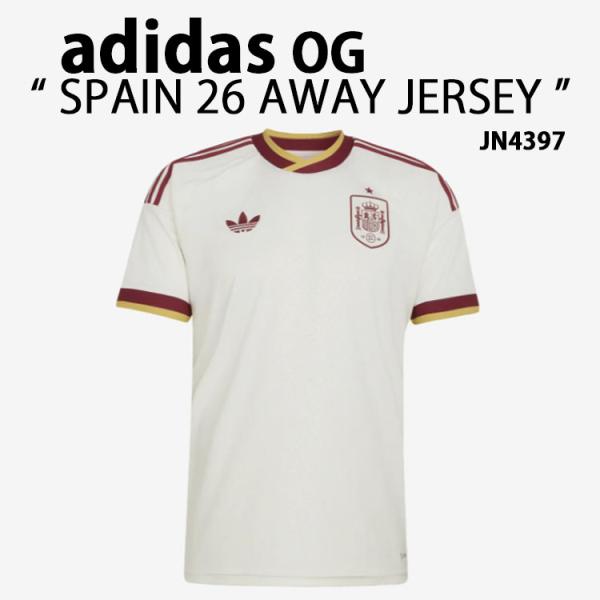 adidas（アディダス） スペインアウェイユニ 半袖 ジャージ SPAIN 2026