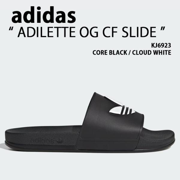 【Korn × adidas Adilette】コーン アディレッタ サンダル adidas ADILETTE KORN CBLACK/FTWWHT/BETSCA （アディダス