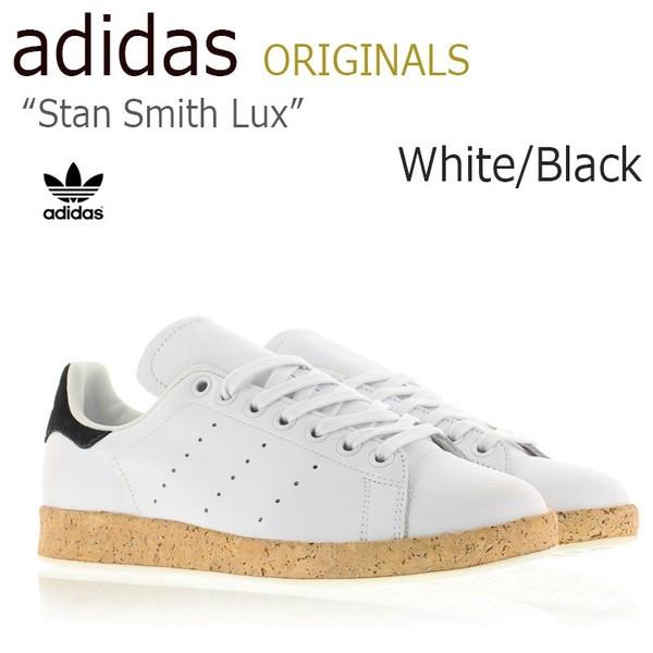 Adidas Stan Smith Luxe White Black スタンスミス コルク アディダス S707 Ad Ssmitblk セレクトショップ A Dot 通販 Yahoo ショッピング