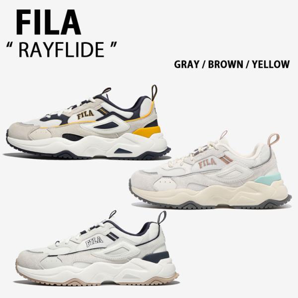 FILA（フィラ） スニーカー RAYFLIDE 1RM02053E_109/161/444 GREY