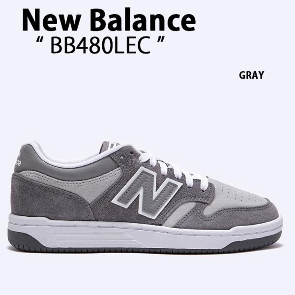 New Balance ニューバランス スニーカーBB480LEC グレー 480 シューズ NewBalance480 ニューバランス480 a-dot_nb-bb480lec