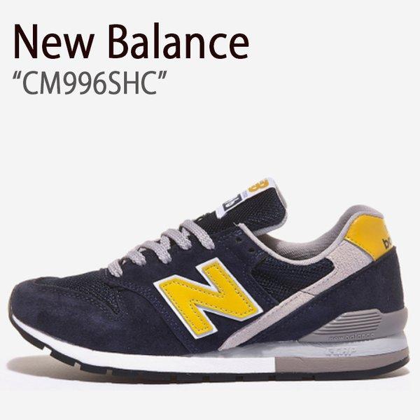 New Balance ニューバランス スニーカー 996 ネイビー イエロー Cm996shc Nbpdbs103n メンズ レディース Nb Cm996shc セレクトショップ A Dot 通販 Yahoo ショッピング