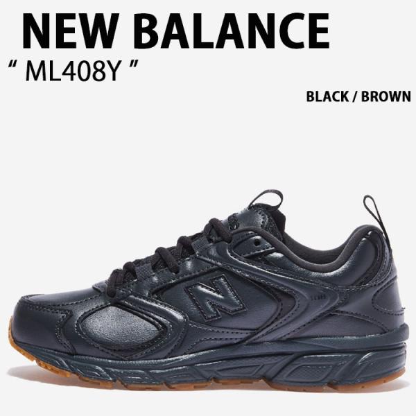 新品! ニューバランス ブラック ML408 K 25.0 New Balance（ニューバランス） スニーカー NEWBALANCE ML408 ML408Y