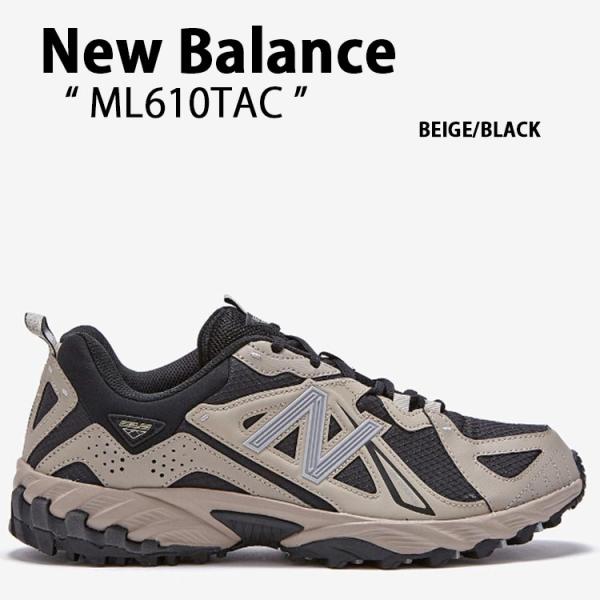 New Balance（ニューバランス） スニーカー 610 ML610TAC BEIGE BLACK