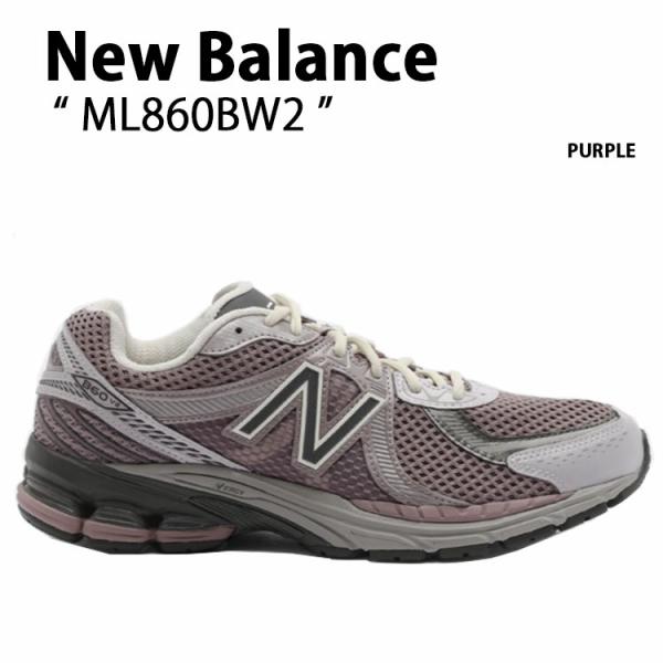 New Balance（ニューバランス） スニーカー ML860BW2 PURPLE シューズ