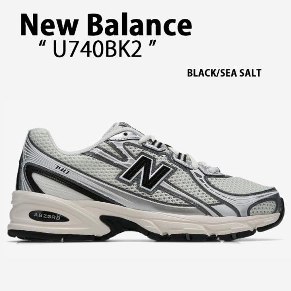 New Balance（ニューバランス） スニーカー U740 U740BK2 BLACK