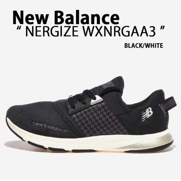New Balance ニューバランス レディース スニーカー NB NERGIZE エネジャイズ WXNRGAA3 BLACK GRAY シューズ ブラック スリッポンタイプ New Balance（ニューバランス） レディース スニーカー NB NERGIZE