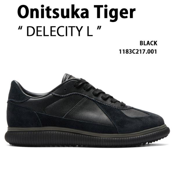 Onitsuka Tiger オニツカタイガー スニーカー DELECITY L BLACK Onitsuka Tiger オニツカタイガー スニーカー DELECITY L BLACK