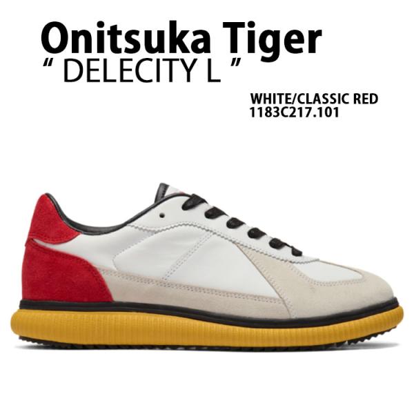 Onitsuka Tiger オニツカタイガー スニーカー DELECITY L WHITE Onitsuka Tiger オニツカタイガー スニーカー DELECITY L WHITE