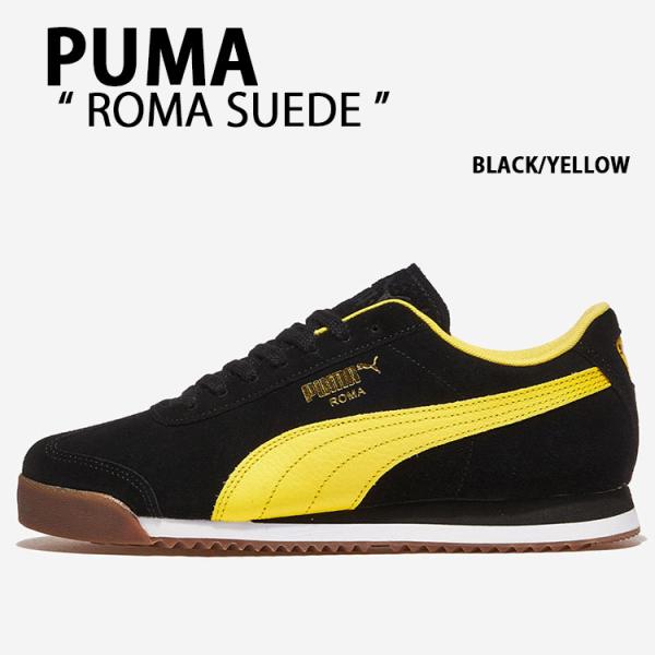 PUMA（プーマ） スニーカー ROMA SUEDE 398635-06 シューズ BLACK