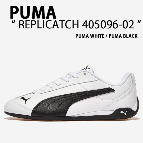 PUMA（プーマ） スニーカー REPLICATCH WHITE BLACK 405096-02