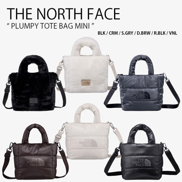 トートバッグ [The North Face] PLUMPY TOTE BAG MINI - SILVER_GRAY New THE NORTH FACE PLUMPY TOTE BAG MINI NN2PQ59L SILVER GRAY