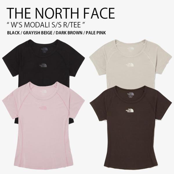 THE NORTH FACE ノースフェイス レディース Tシャツ W’S MODALI S/S R/TEE ウィメンズ ティーシャツ 半袖 カットソー NT7UQ32J/K/L/M THE NORTH FACE（ザ ノースフェイス） ノースフェイス レディース T