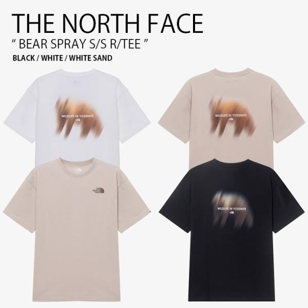 THE NORTH FACE ノースフェイス Tシャツ BEAR SPRAY S/S R/TEE ティーシャツ 半袖 カットソー メンズ レディース NT7UR10J/K/L a-dot_tnf-nt7ur10