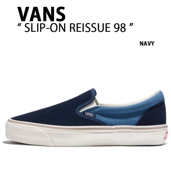 VANS バンズ スニーカー MTE SLIP-ON REISSUE 98 SALT WASH CLASSIC NAVY VN000CWA1P0 スリッポン VANS（ヴァンズ） バンズ スニーカー MTE SLIP-ON REISSUE 98 SALT