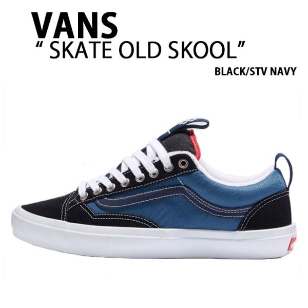 VANS（ヴァンズ） バンズ スニーカー SKATE OLD SKOOL BLACK STV NAVY