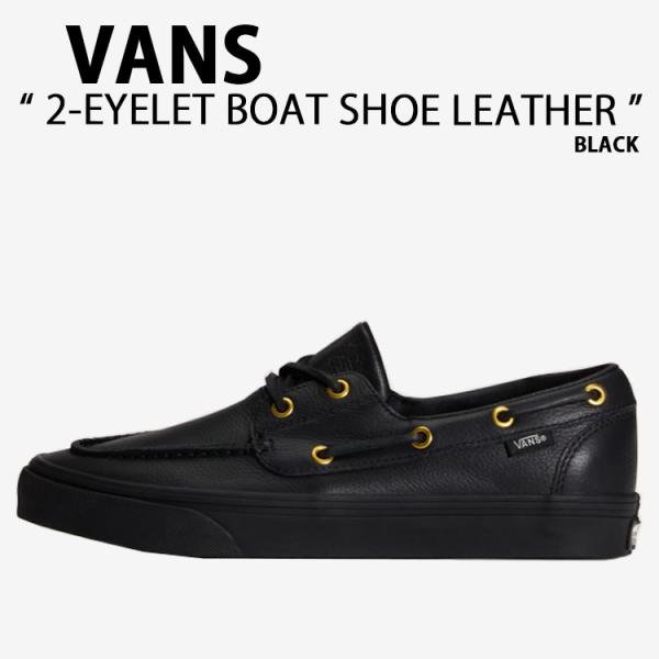 VANS（ヴァンズ） バンズ スニーカー 2-EYELET BOAT SHOE LEATHER