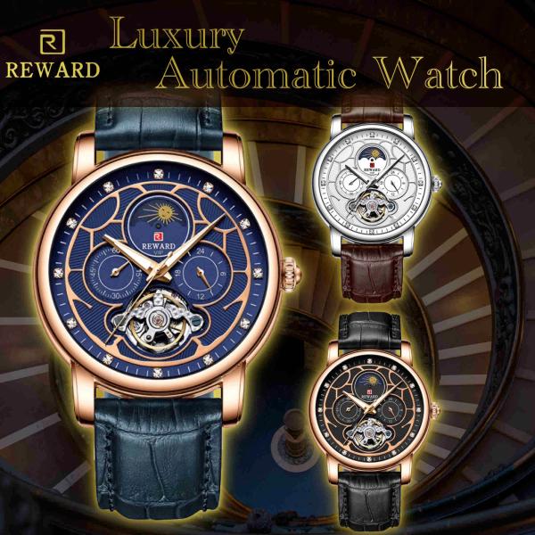 人気が高い プレゼント 新生活 カジュアル ビジネス 高級感 メンズ Ag 腕時計 Reward ギフト おしゃれ ゴールド ランキング 金属 人気 ブランド 腕時計 カラー No 3 Jalapamax Tur Br