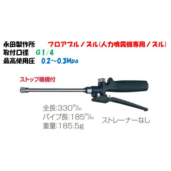 除草剤専用ノズル フロアブルノズル （人力噴霧機専用ノズル） （G1/4