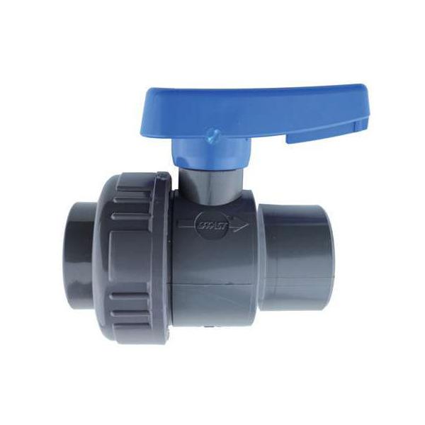 PVC製 ユニオンボールバルブ AV-15B 1/2”メスネジ（13mm）片側