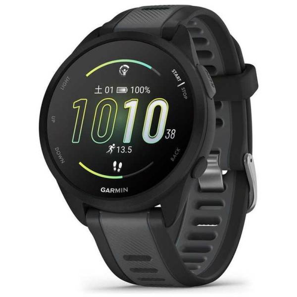 日本正規品 GARMIN ガーミン フォアランナー Forerunner 165 BlackGray ランニングウォッチ ブラック スイカ対応 010-02863-80