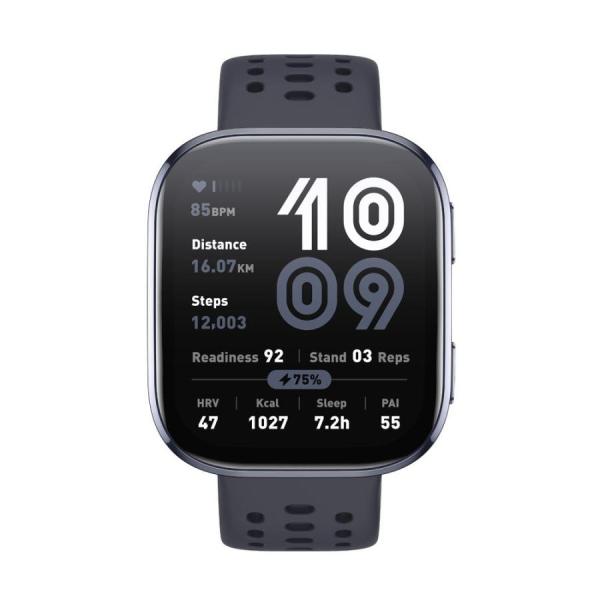 他サイト： アマズフィット AMAZFIT スマートウォッチ Bip6 ビップ6 ブラック 腕時計 6970100377866の商品画像