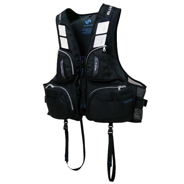 ブルーストーム) ハイタイド ブラック BSJ-180R ライフベスト ライフ