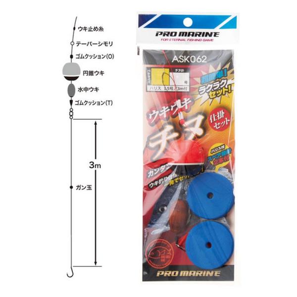 フカセ釣り引退セット a-k-k_hamada-ask062