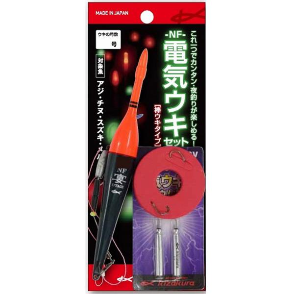 KIZAKURA/キザクラ) 00070 NF電気ウキセット 1 棒ウキ (000706