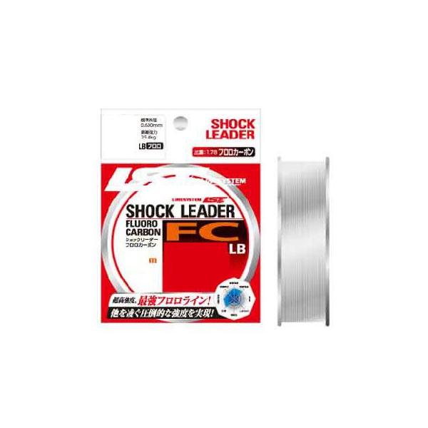 �yLINE SYSTEM/�V�X�e���z L-4140-D�@SHOCK LEADER FC30�@30m�@40/12�iLB/���j�@�t�����J�[�{���@���s���@���C���@�� 033852