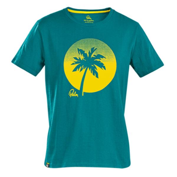(Palm/�p�[��) 12593 Palm�T���Z�b�g�s�V���c Mens T-Shirt Green  �v���~�A���I�[�K�j�b�N�R�b�g��T�V���c ��l�p �����Y