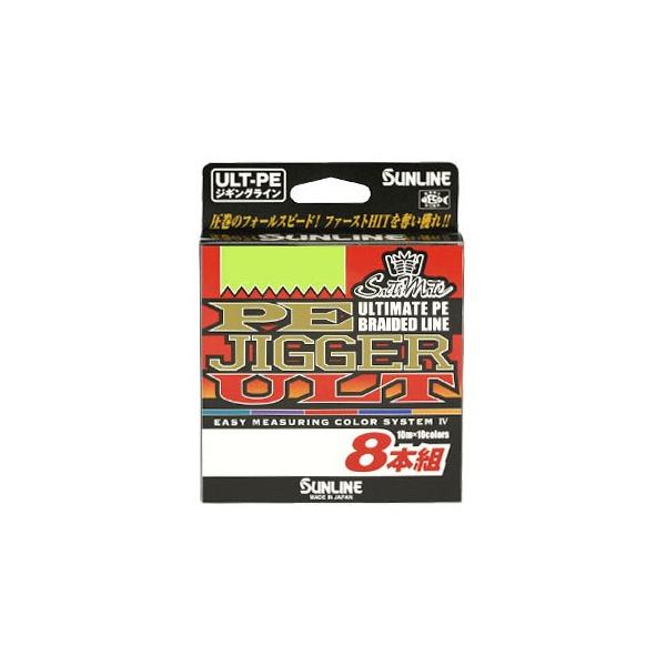 サンライン) ソルティメイトPEジガーULT8本組 300m 25LB 532933 PE