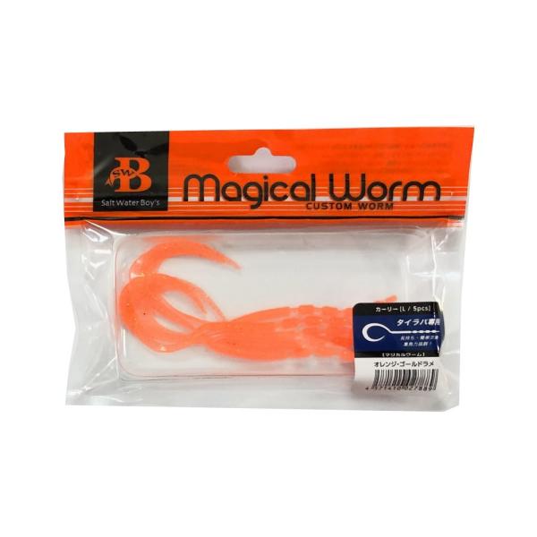 (SALTWATERBOY�fS/�\���g�E�H�[�^�[�{�[�C�Y) �}�W�J�����[�� �J�[���[ L�T�C�Y �I�����W�E�S�[���h���� 027889