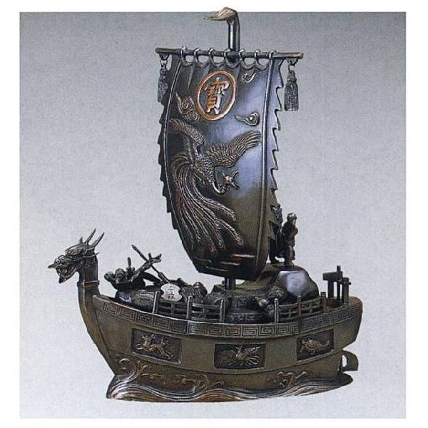 宝船30号般若純一郎床の間開運銅像和雑貨