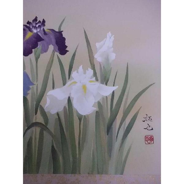 掛け軸菖蒲奥田拓也美術年鑑掲載作家尺八横掛軸全国送料無料 Buyee 日本代购平台 产品购物网站大全 Buyee一站式代购bot Online