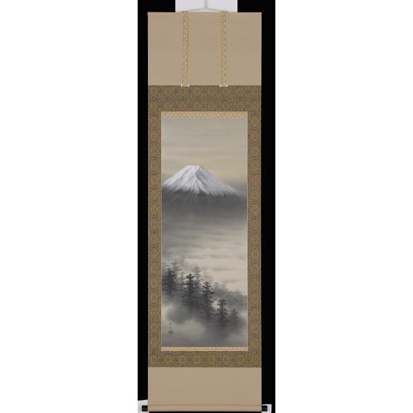 【新品】掛軸「富士山水」倉地 邦彦 楽天市場】掛け軸 掛軸（かけじく）富士山水（倉地 邦彦）全国