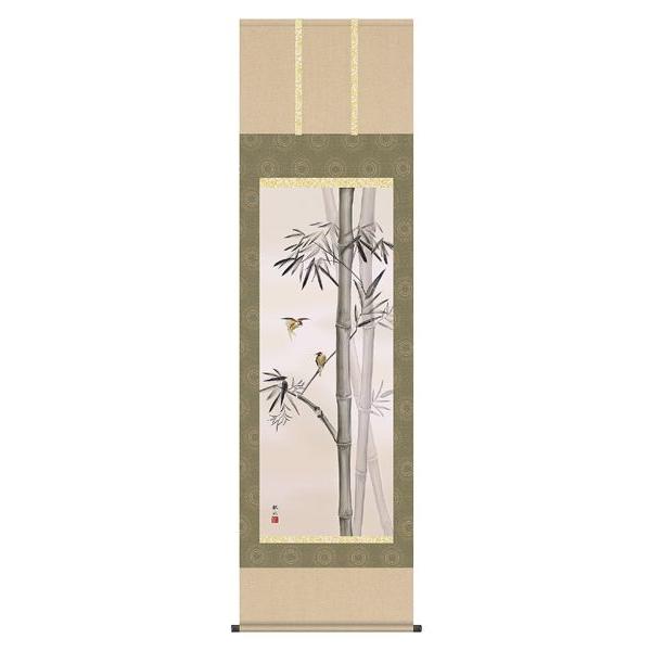 掛け軸 竹に雀 絵画」の人気商品一覧 | 安い商品を通販サイト