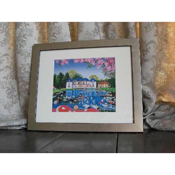 ヒロ、ヤマガタ サマーポンド 絵画 アートポスター : 古都-京都