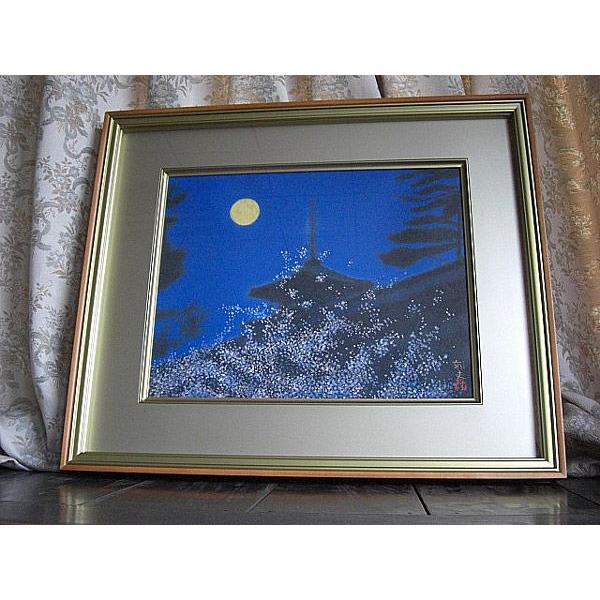 平山邦夫 法隆寺 アート 額縁 インテリア 平山郁夫『法隆寺』 - 旭川市のギャラリー・シーズ