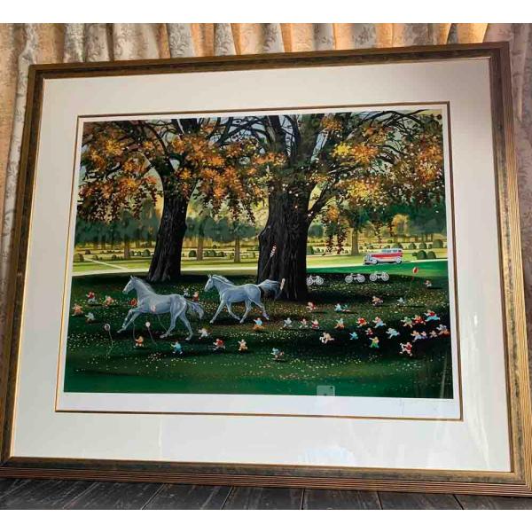 ヒロ・ヤマガタ Yahoo!オークション - 真作保証 / ヒロ・ヤマガタ / ムーン