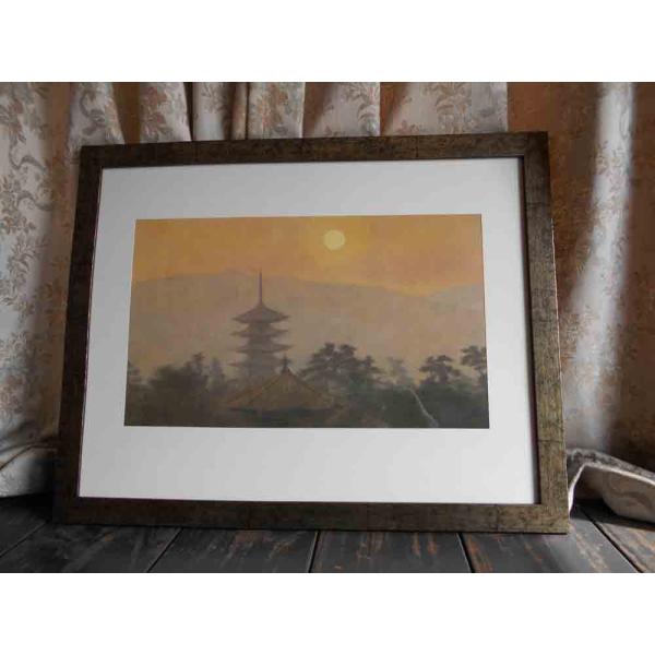 東山魁夷「山霊」複製画 東山魁夷「山霊」リトグラフ | 新栄堂