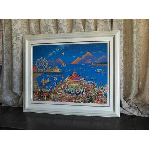 ケイ・マスダ シーサイドカーニバル 絵画 版画 全国送料無料 師 ケイ・マスダ シーサイドカーニバル 絵画 版画 全国送料無料 師