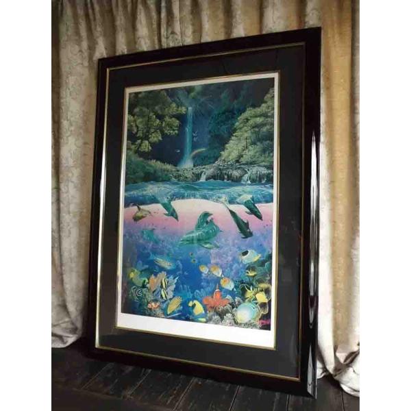 クリスチャン・ラッセン/インフィニットウェイ 複製画 額装