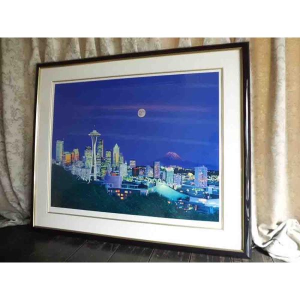 希望額へ　ガエーゴス　バンクーバーハーバー　シルクスクリーン 希望額へ ガエーゴス バンクーバーハーバー シルクスクリーン