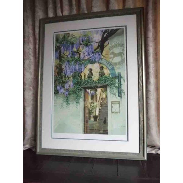 笹倉鉄平 グリチーネ／絵画 版画 シルクスクリーン 全国送料無料