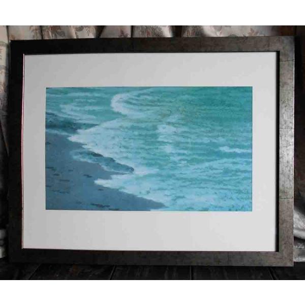 東山魁夷　「満ち来る潮」  岩絵具方式複製画 エディション有り 東山魁夷 「満ち来る潮」 岩絵具方式複製画 エディション有り 東山魁夷 「