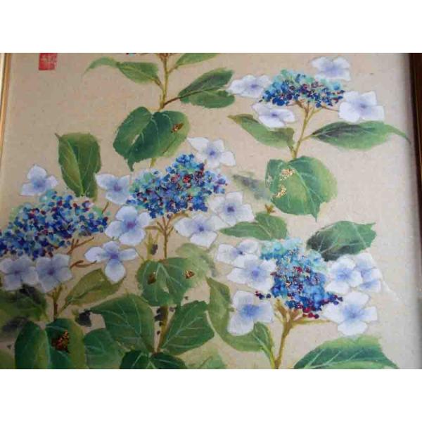 片山邦夫 紫陽花 肉筆 日本画 金彩入り 絵画 Buyee Buyee Japanese Proxy Service Buy From Japan Bot Online