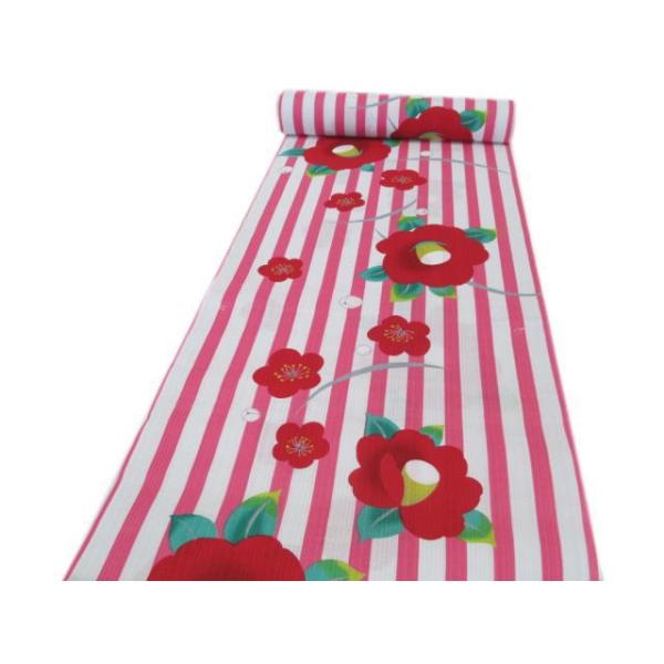 Vivi 浴衣反物縞に椿 ピンク Buyee Buyee 提供一站式最全面最专业现地yahoo Japan拍卖代bid代拍代购服务bot Online